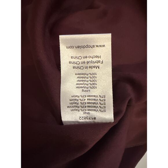 Anthropologie Dolan Left Coast Collection Ruched Ruffle Mini Skirt Sz M - Picture 6 of 8